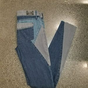 Denimocracy Skinny Patch Jeans